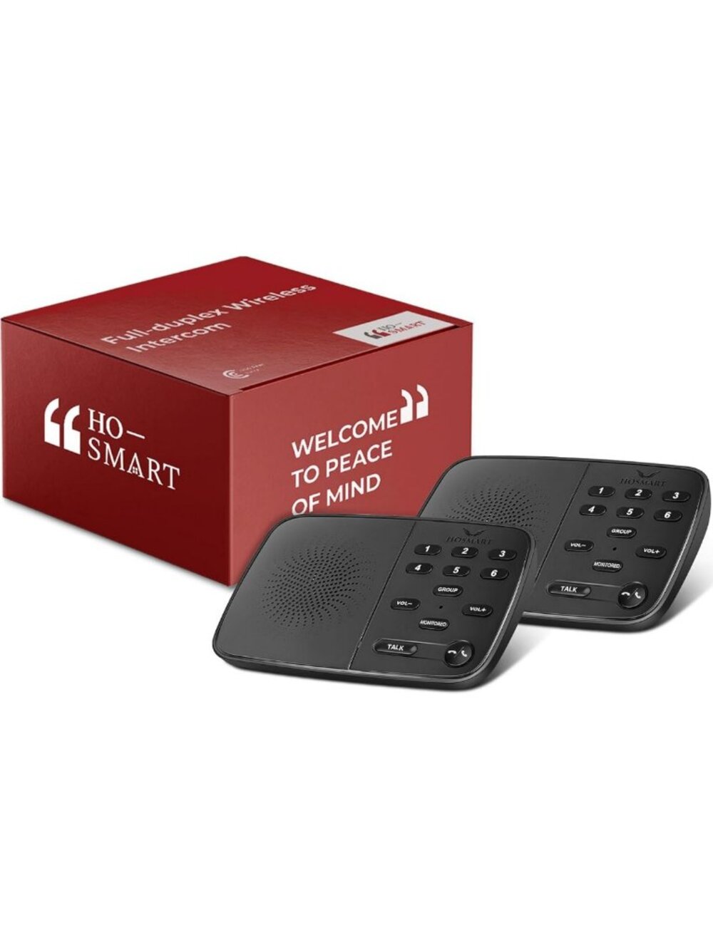 Wireless Two-Way Intercom System for Home - Real-Time Communication Device